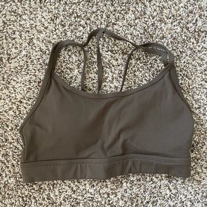 Dark green Alphalete sports bra size small